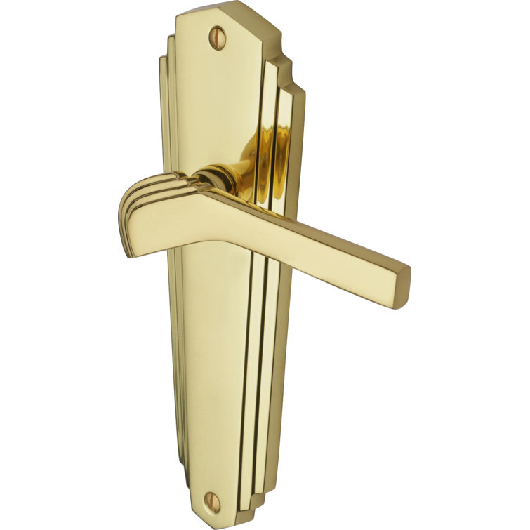 Heritage Brass Waldorf Latch Door Handle & Reviews Wayfair.co.uk